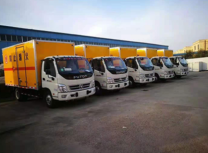 西吉爆破器材运输车